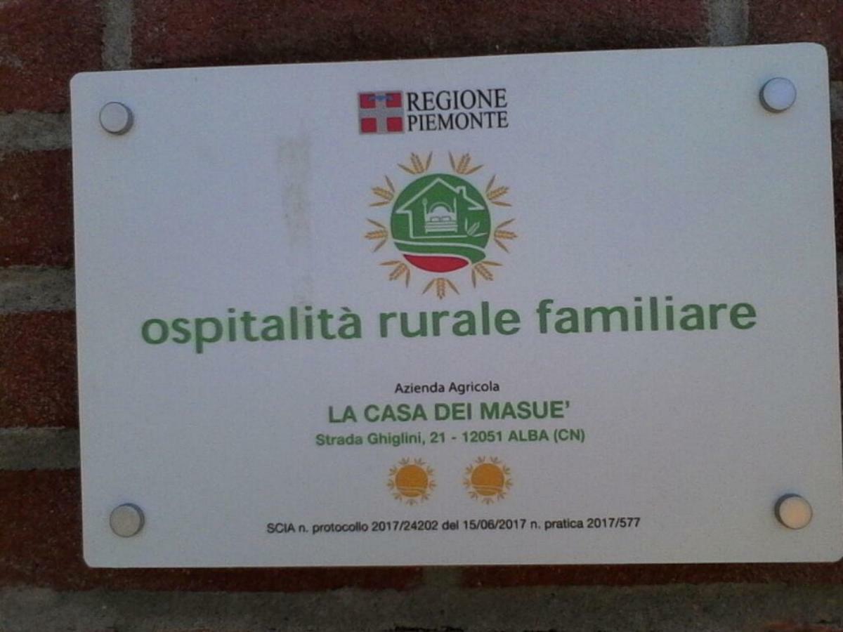 La Casa Dei Masue' Pensionat Alba  Exteriör bild